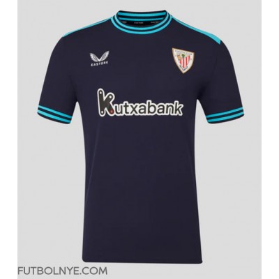 Camiseta Athletic Bilbao Yuri Berchiche #17 Visitante Equipación 2025-26 manga corta Camiseta Athletic Bilbao Yuri Berchiche #17 Visitante Equipación 2025-26 manga corta